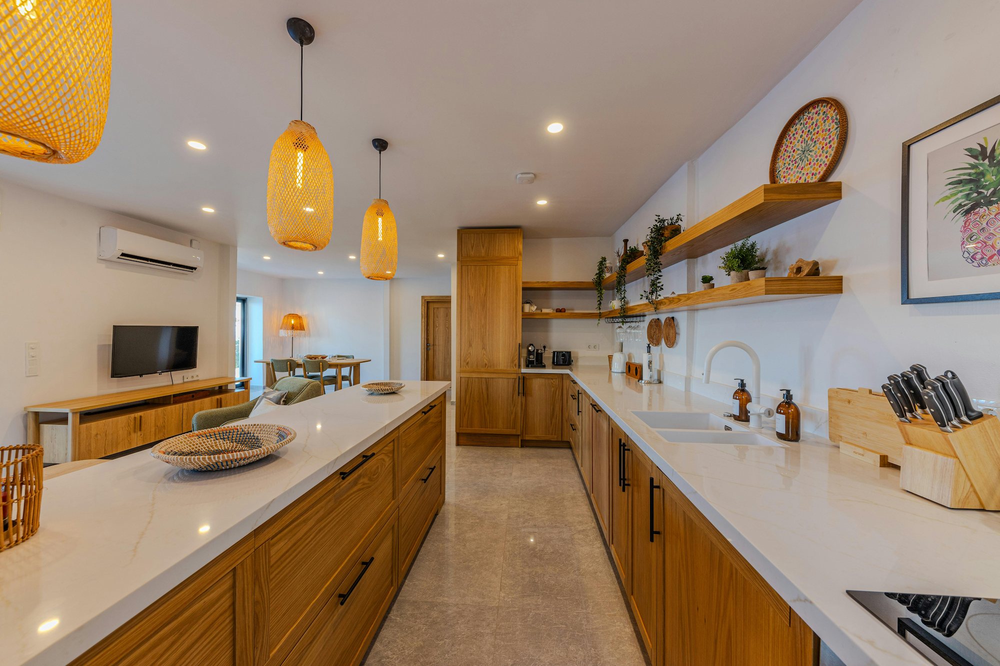 Bay Area kitchen remodel with high-end countertops