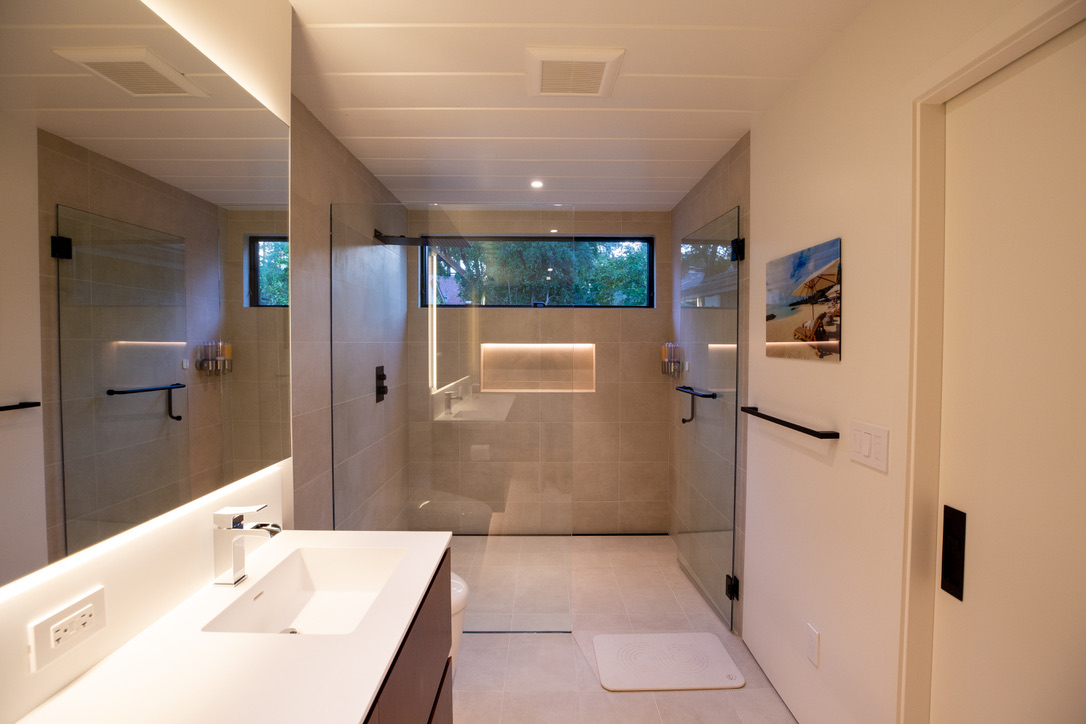 Energy-efficient bathroom remodel in Fremont, CA