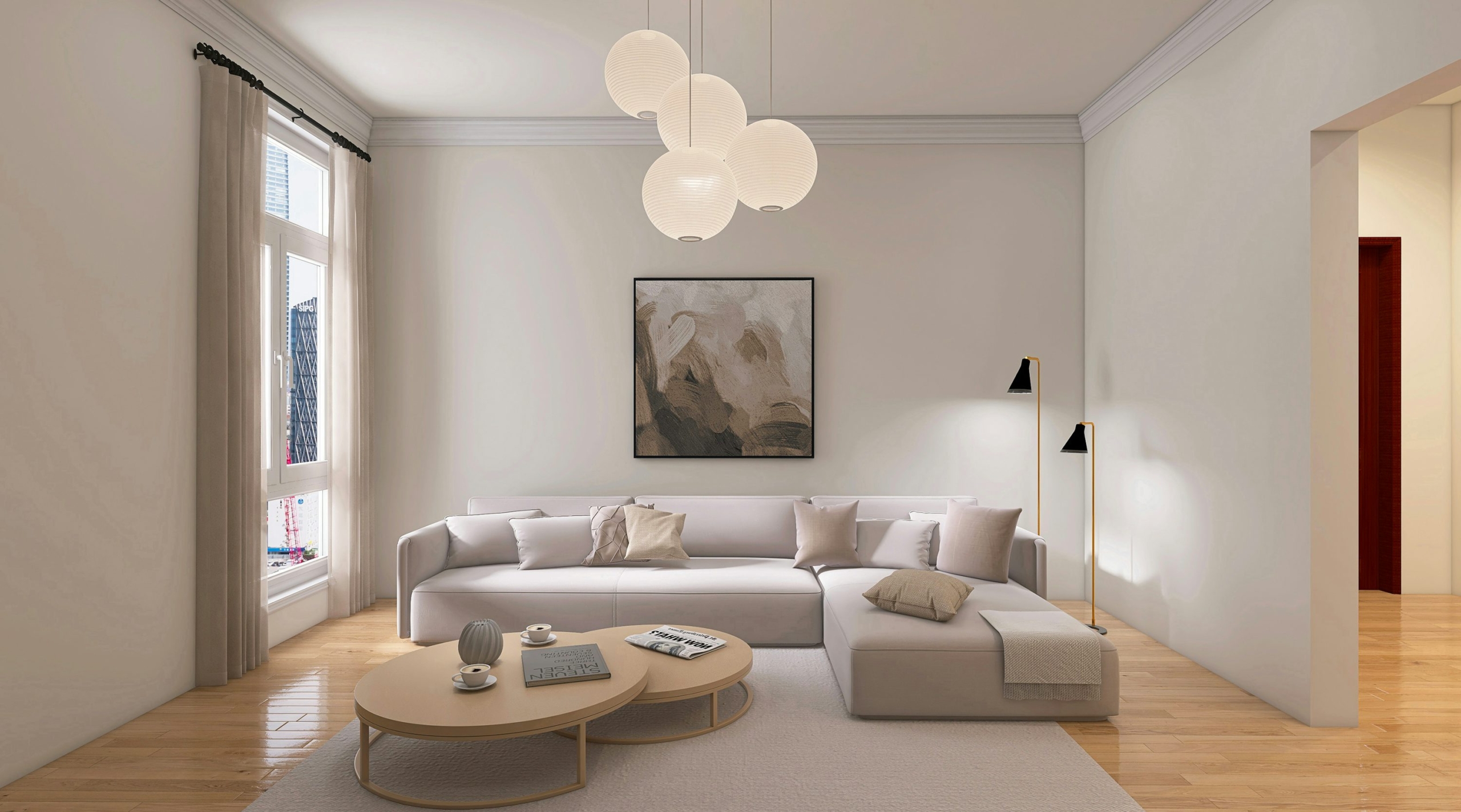 Modern Living Room Remodel